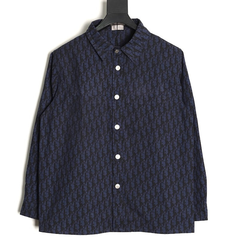 Dior Oblique Denim Shirt Jacket front
