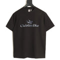 Dior bird print T-shirt black front
