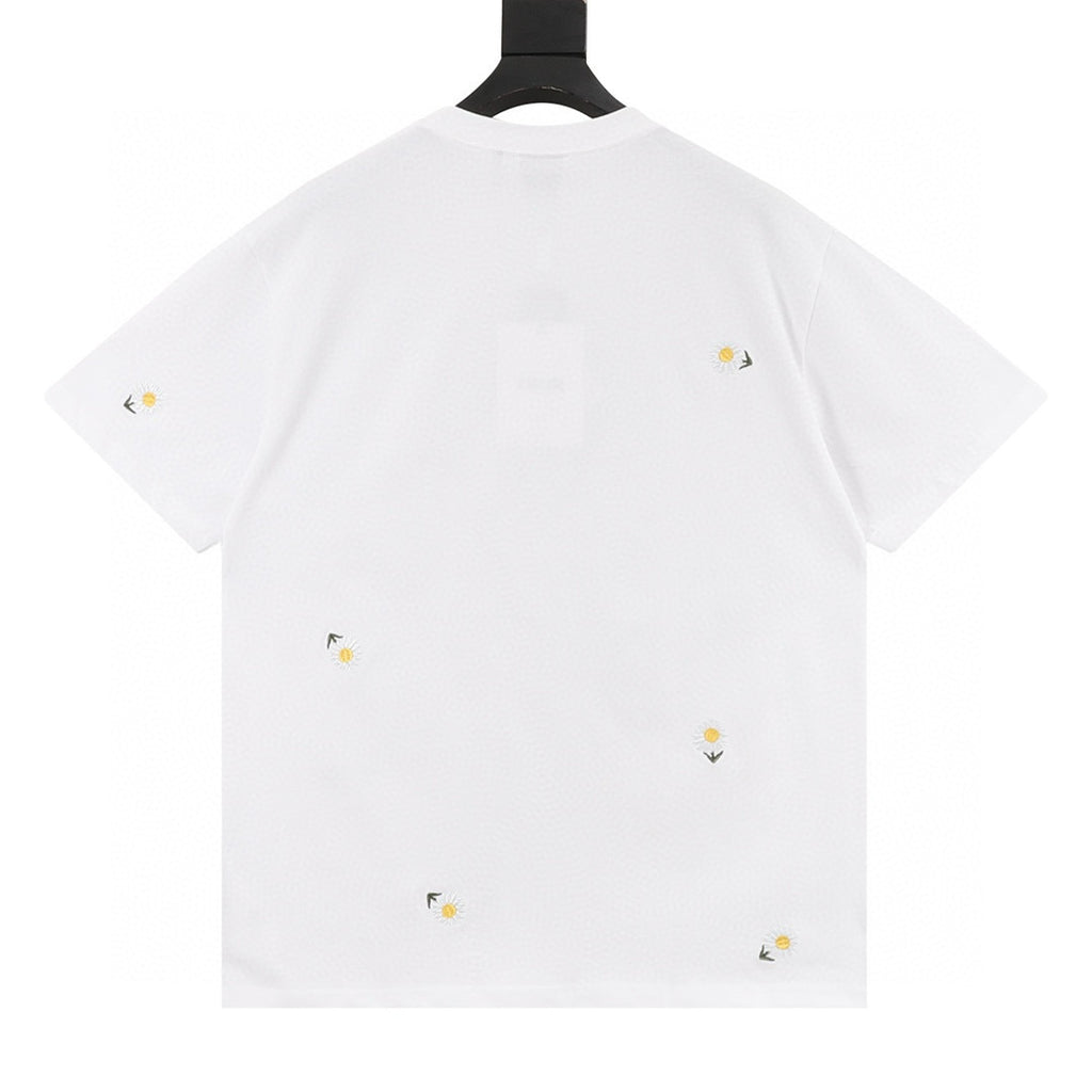 Dior White Short Sleeve T-Shirt