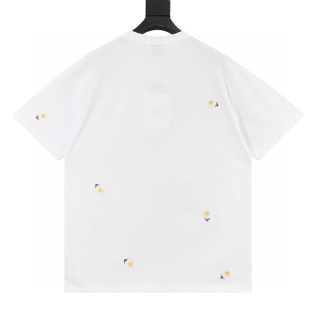 Dior White Short Sleeve T-Shirt