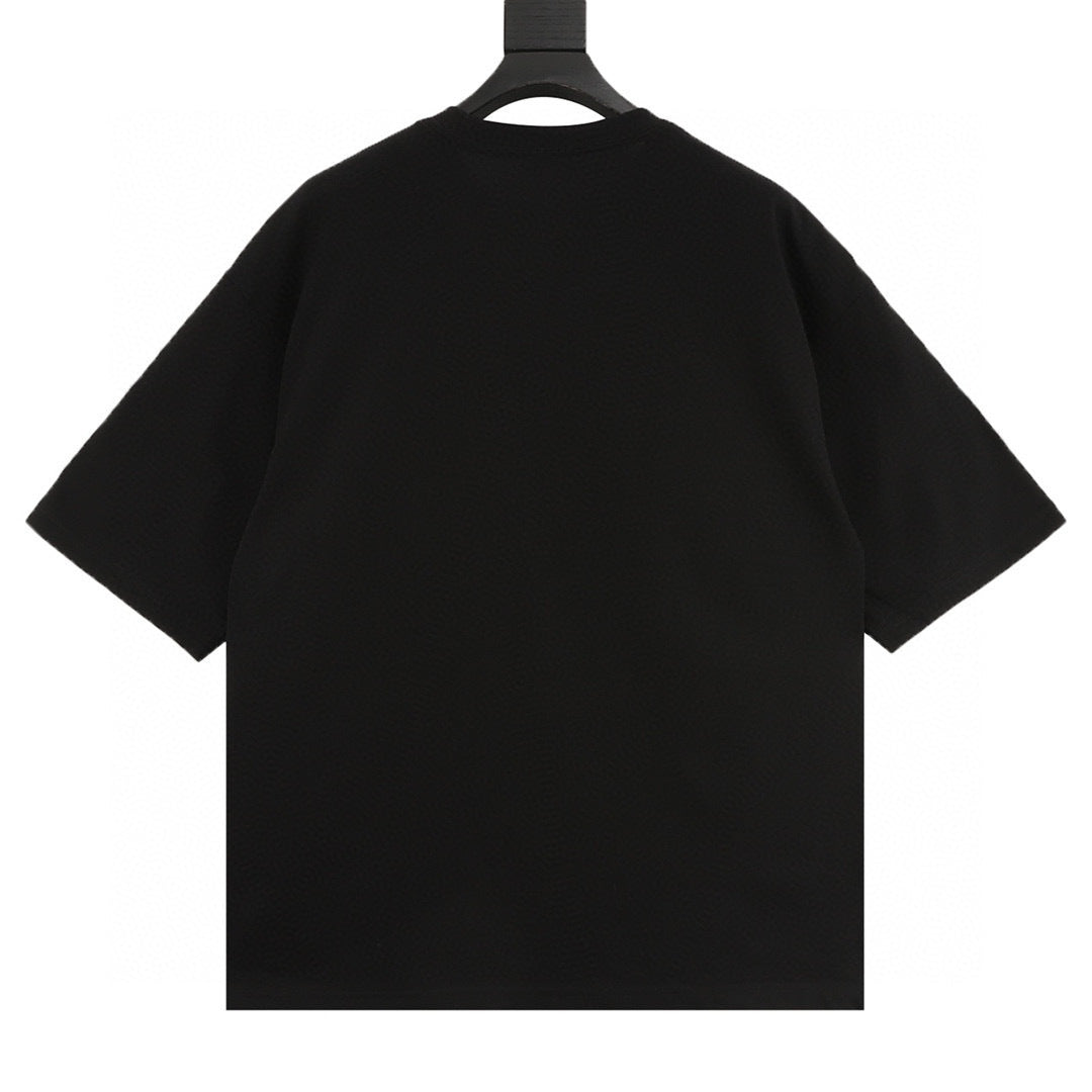 Dior Logo Embroidered Short-Sleeve T-Shirt