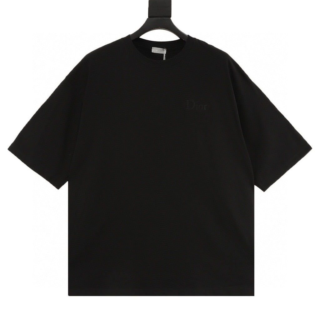 Dior Logo Embroidered Short-Sleeve T-Shirt