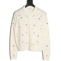 Dior Embroidered Knit Sweater front