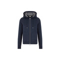 Dior Essentials Knit Zip-Up Hoodie — Cotton-Blend, Navy Blue