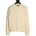 Dior Logo Knit Sweater front
