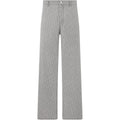Dior SS25 Oblique Print Trousers Gray front view