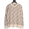 Dior Jacquard Knit Sweater front