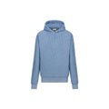 Dior FW23 Jacquard Hooded Relaxed-Fit Hoodie Blue front view