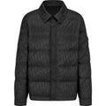 Dior SS22 Button-Front Down Jacket Black front view