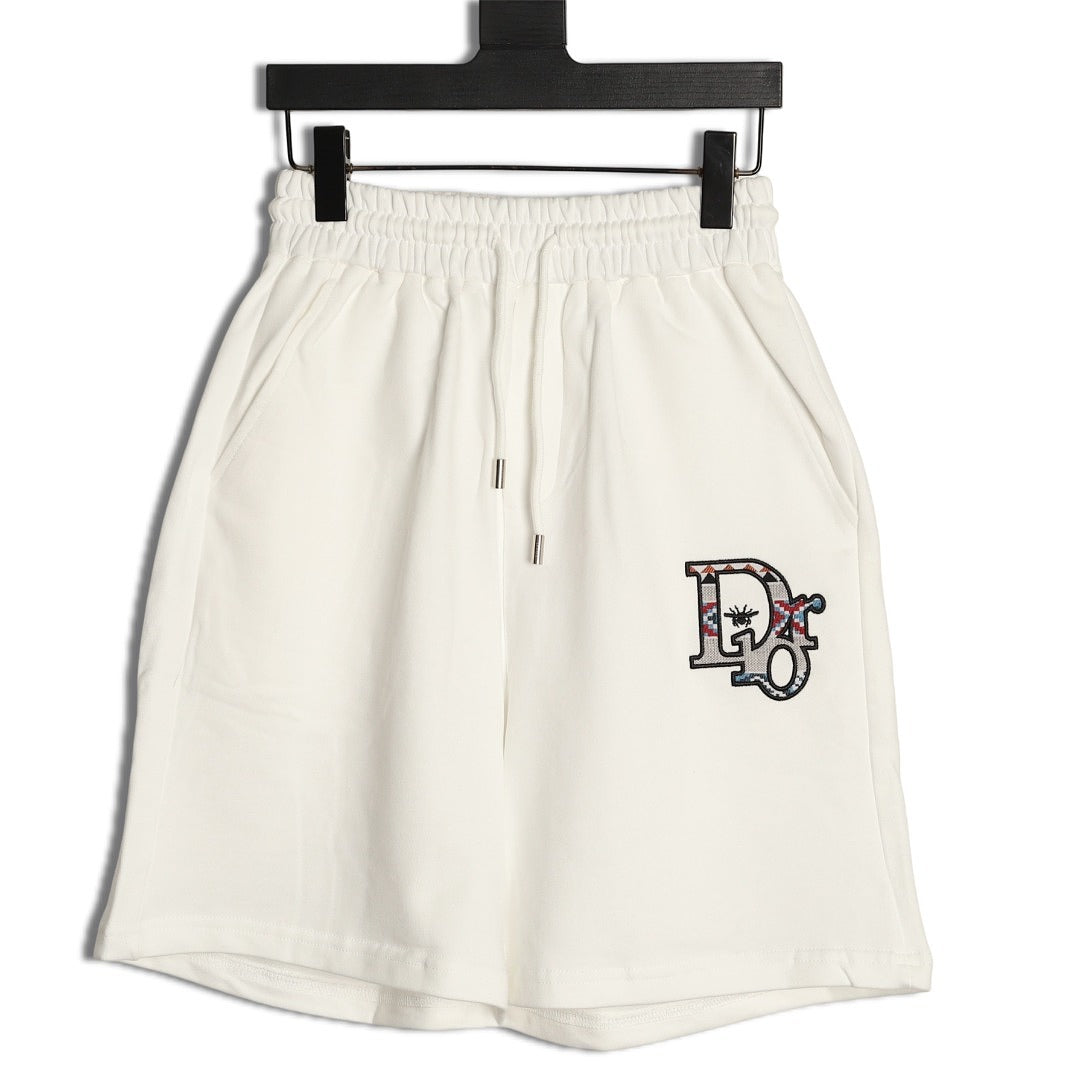 Dior Embroidered Shorts front