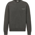 Dior FW25 Crew-Neck Sweatshirt Charcoal Gray front view
