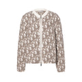 Dior FW25 Oblique Print Knit Sweater front view
