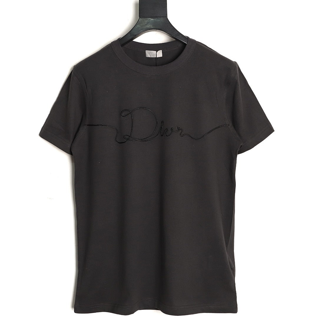 Dior Embroidered T-Shirt front