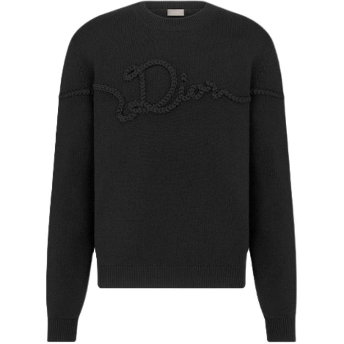 Dior SS26 Crew-Neck Knit Sweater front view