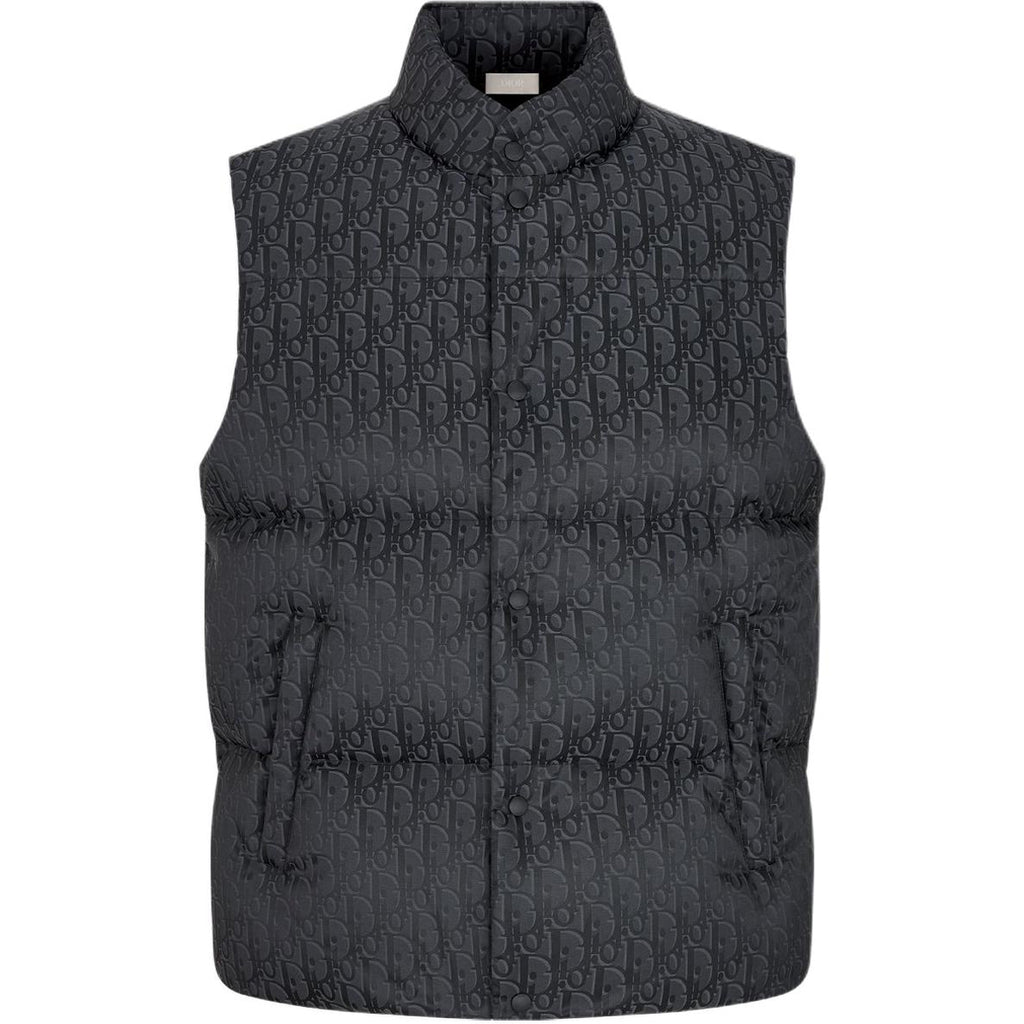 Dior FW25 Stand-Collar Vest front view