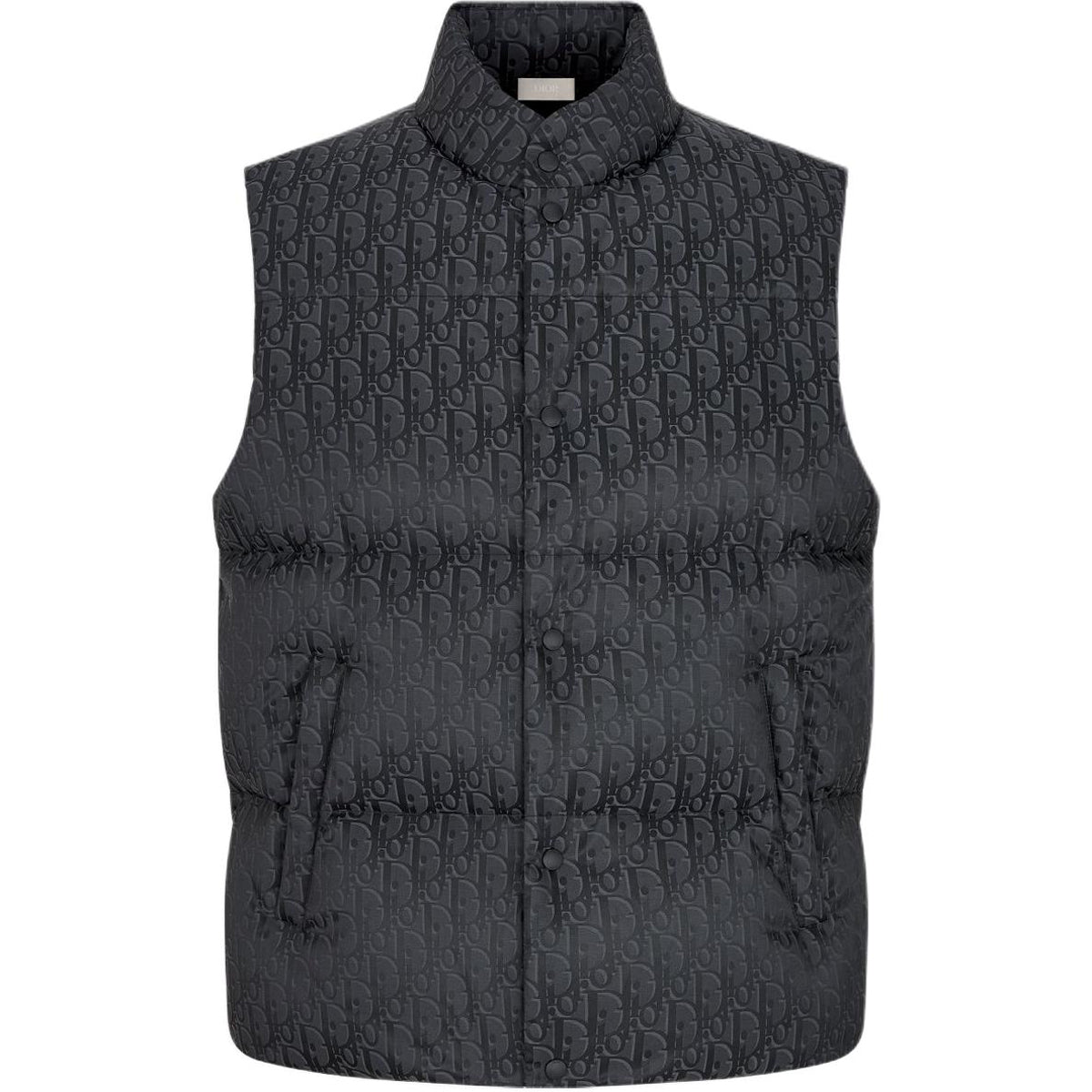 Dior FW25 Stand-Collar Vest front view
