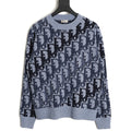 Dior Jacquard Knit Sweater front