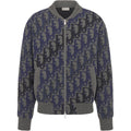 Dior SS26 Oblique Print Zip Jacket Multicolor front view