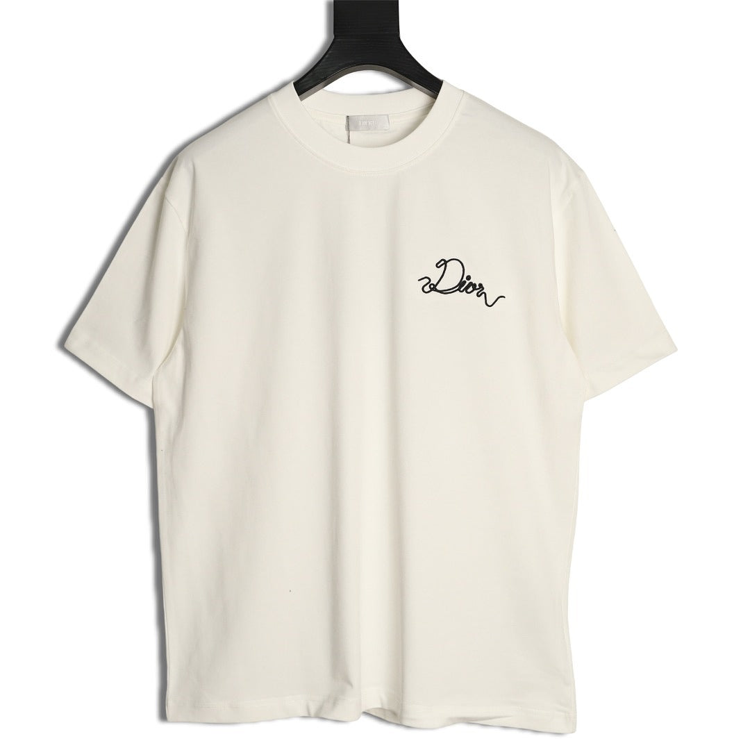 Dior Embroidered T-Shirt front