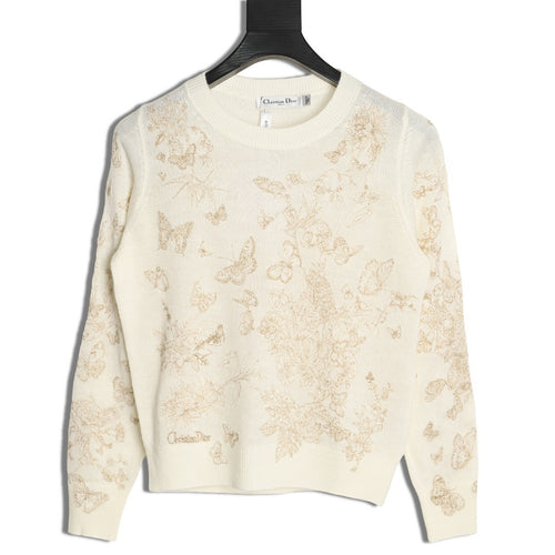 Dior Logo Knit Sweater front