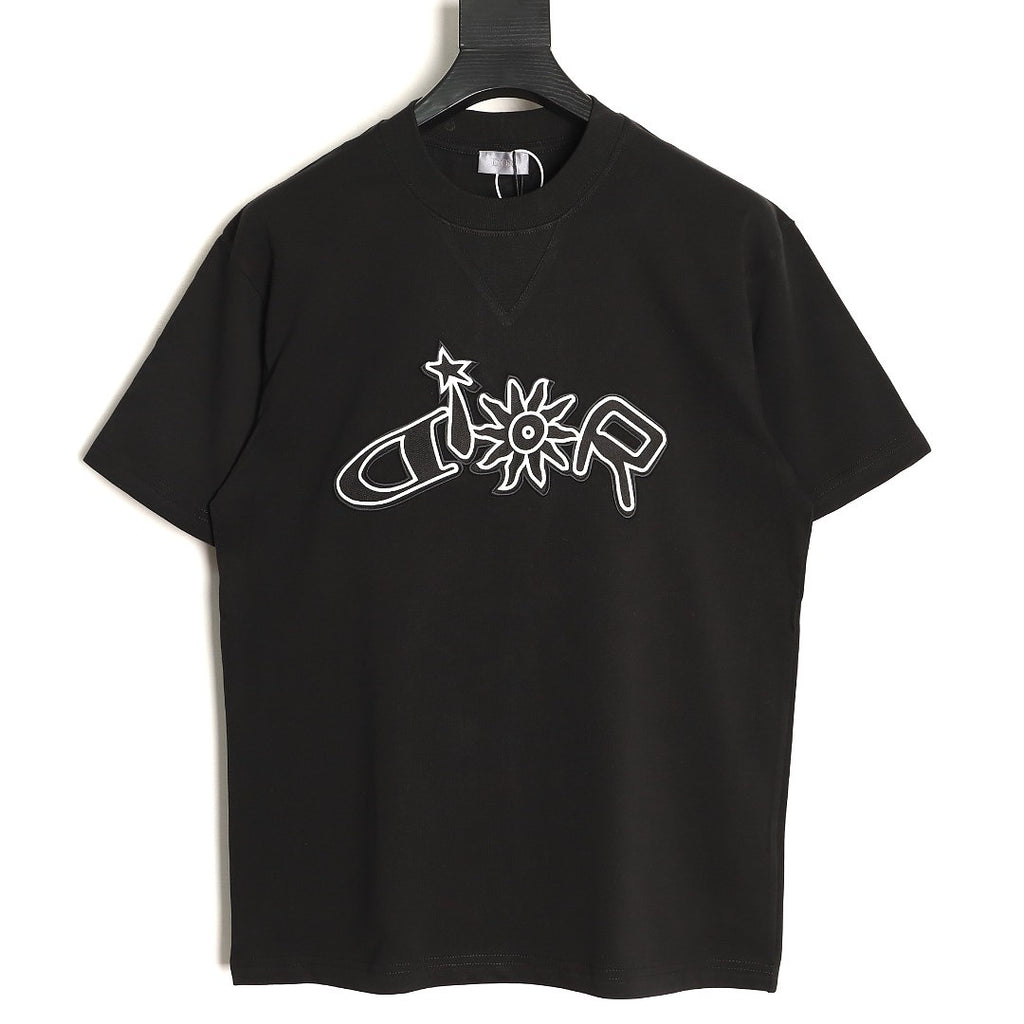 Dior Embroidered T-Shirt front