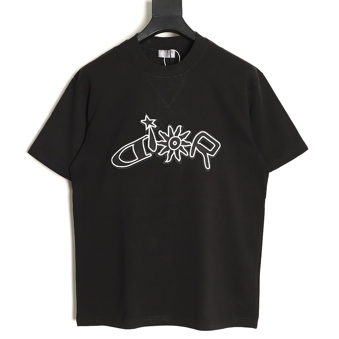 Dior Embroidered T-Shirt front