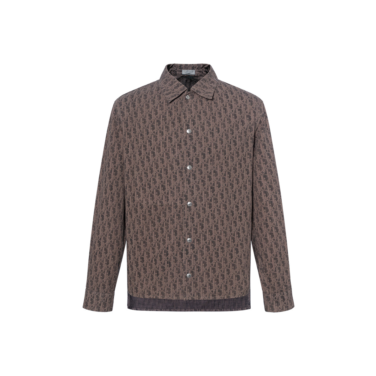 Dior SS22 Logo Jacket Brown front view