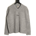 Dior Embroidered Knit Sweater front