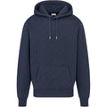 Dior SS26 Oblique Print Hooded Hoodie Navy Blue front view