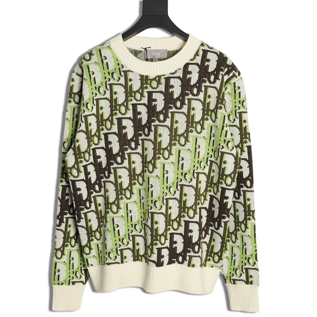 Dior Oblique Knit Sweater front