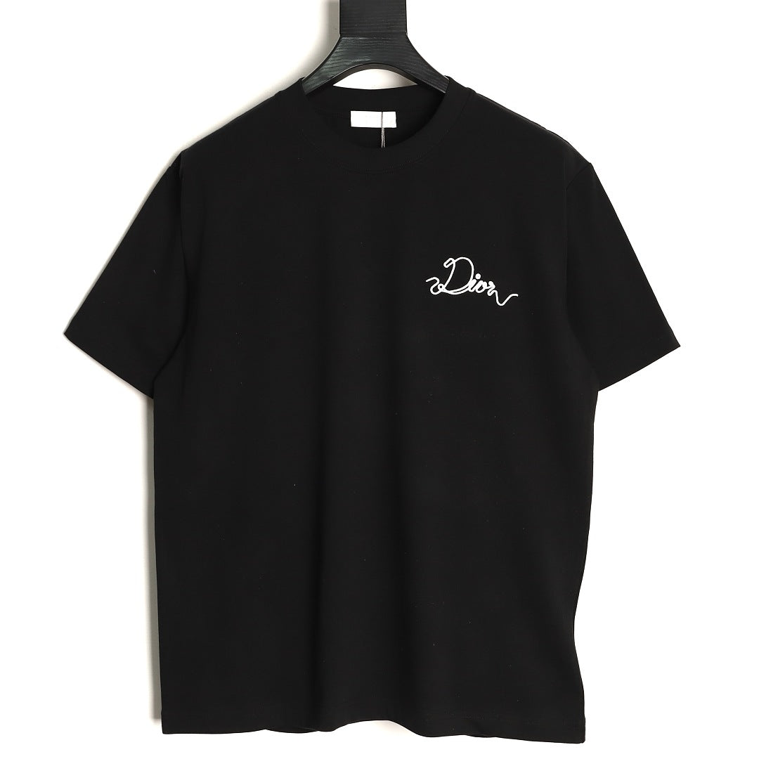 Dior Embroidered T-Shirt front
