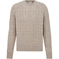 Dior SS25 Cannage Cable-Knit Knit Sweater Khaki front view