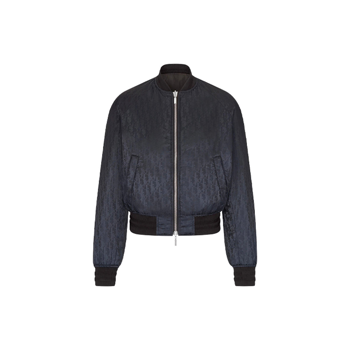 Dior Print Reversible Jacket Black front view