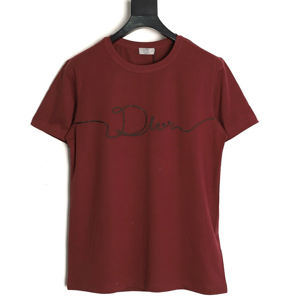 Dior Embroidered T-Shirt front