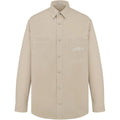 Dior FW25 Lewis Hamilton Collaboration Button-Front Long-Sleeve Shirt front view