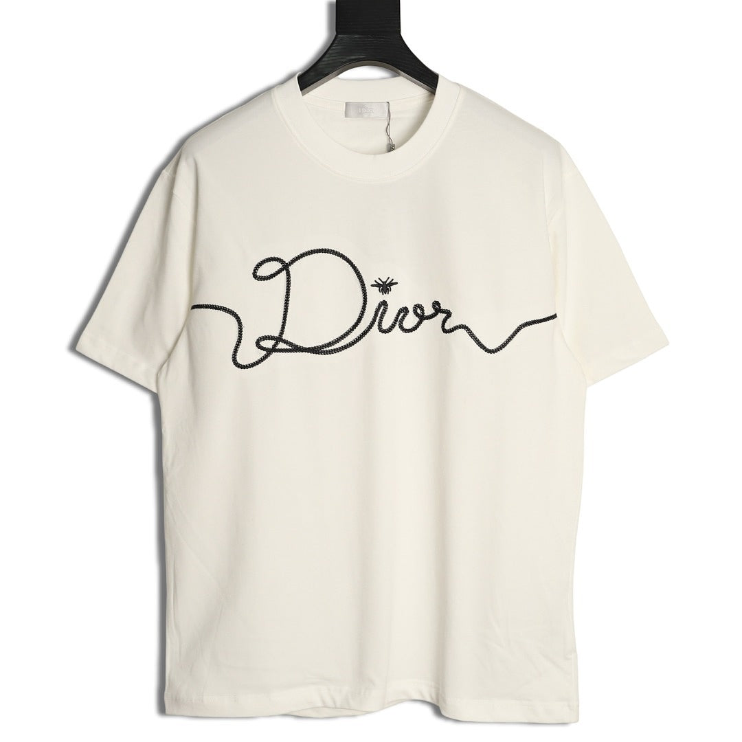 Dior Embroidered T-Shirt front