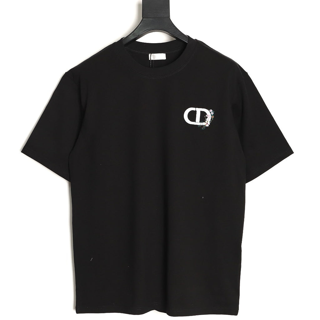 Dior Embroidered T-Shirt front