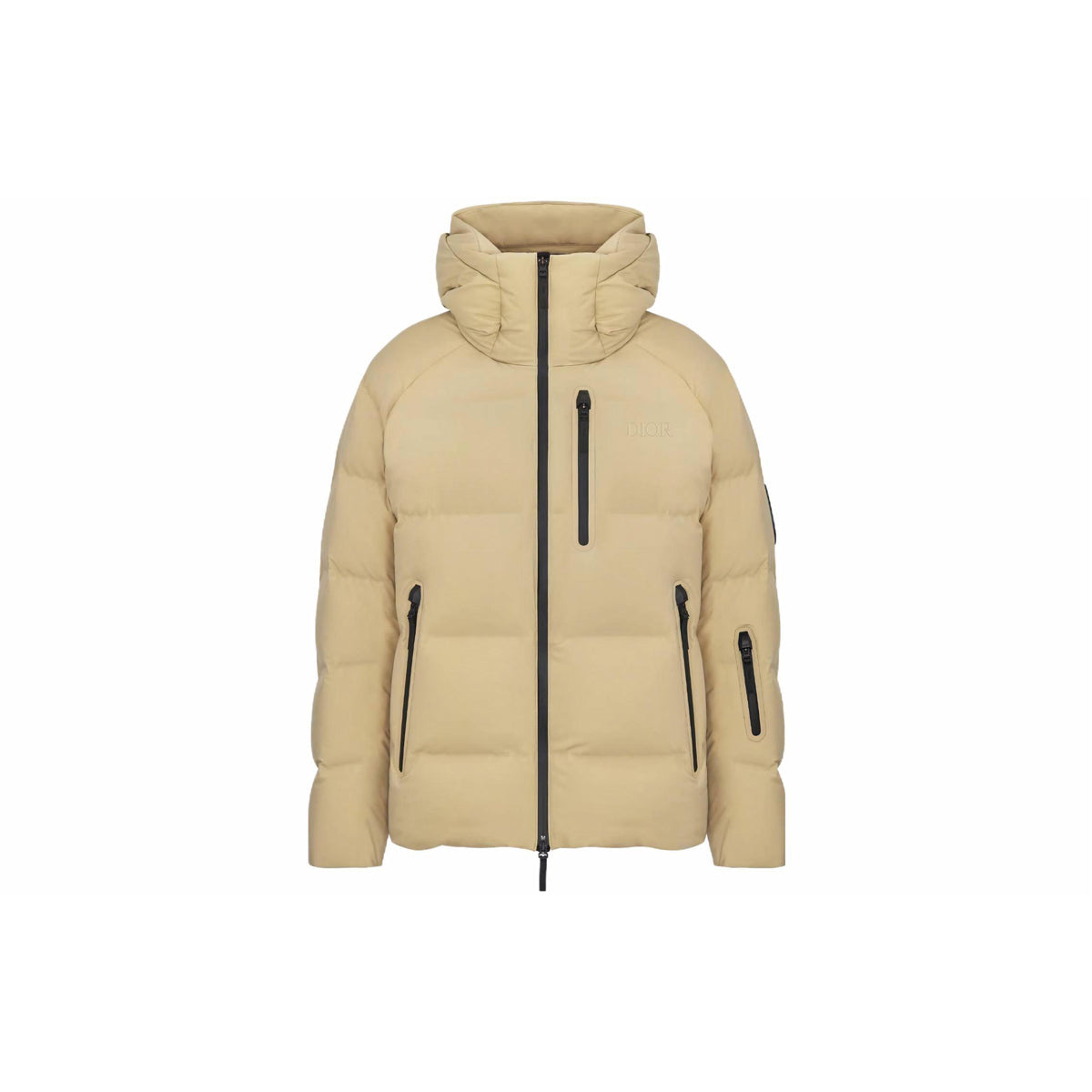 Dior SS24 Descente Collaboration Logo Hooded Jacket front view