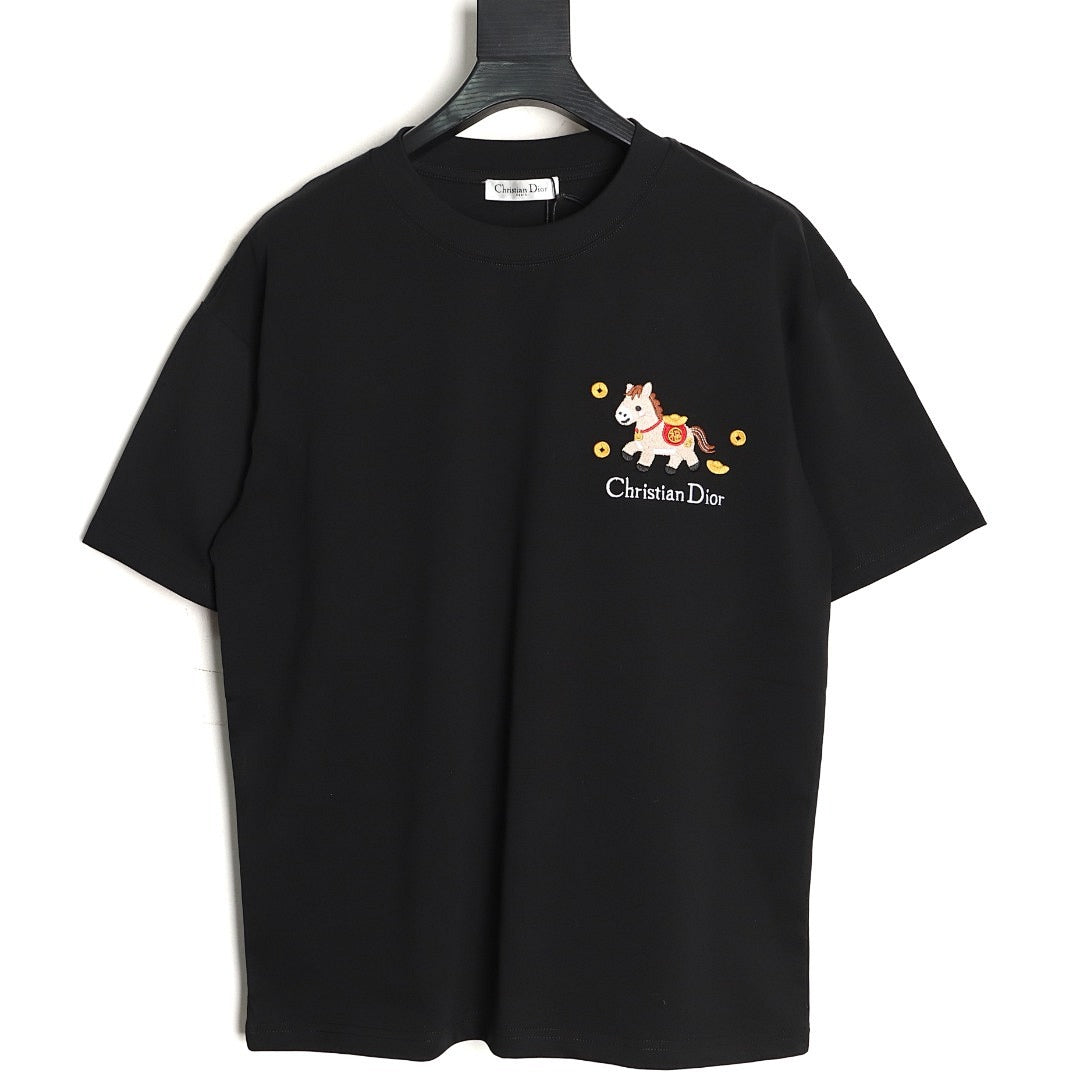 Dior Embroidered T-Shirt front