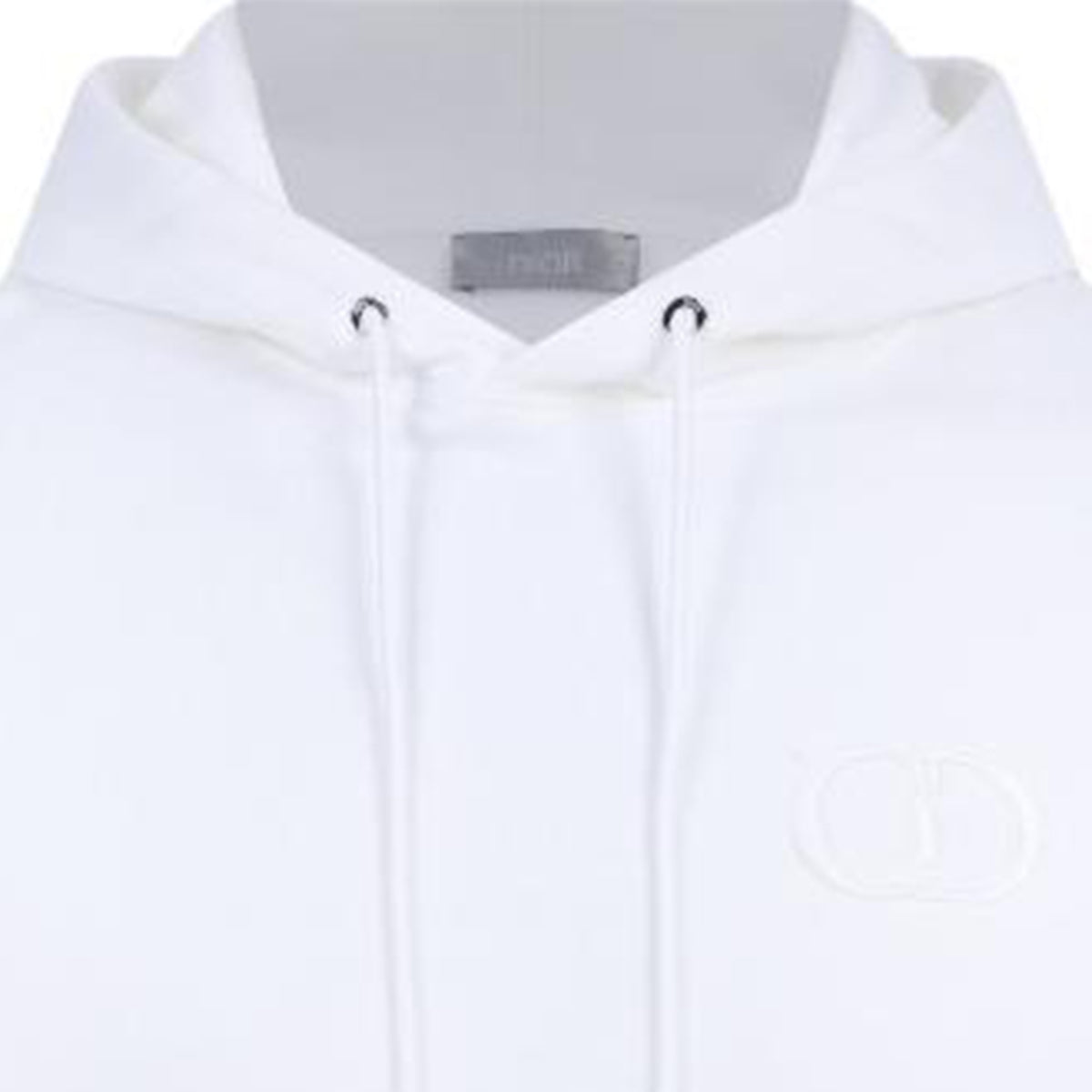 Dior Hooded Hoodie White back view