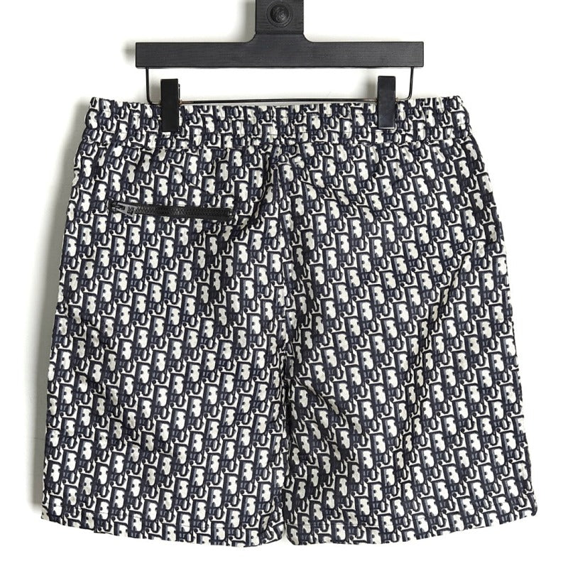 Dior Jacquard Shorts in Black product-only reverse view