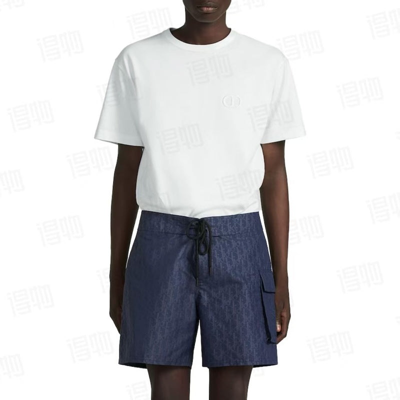 Dior Oblique Shorts product-only reverse view