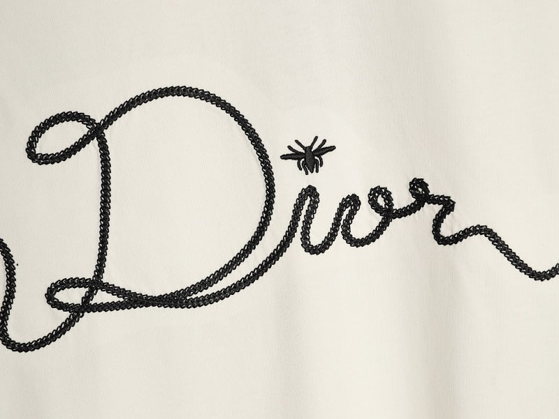 Dior Embroidered T-Shirt product-only reverse view