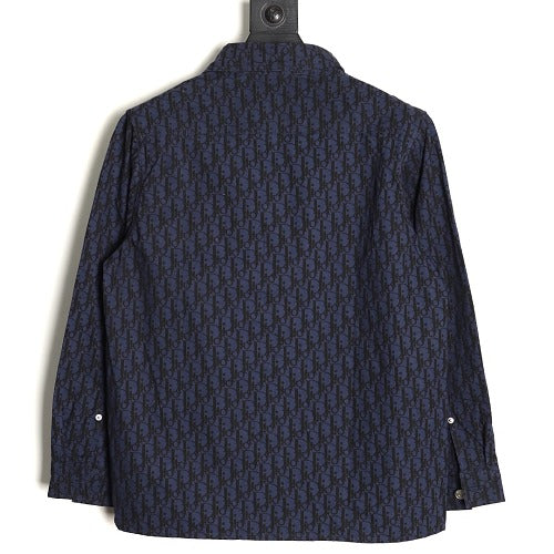 Dior Oblique Denim Shirt Jacket back