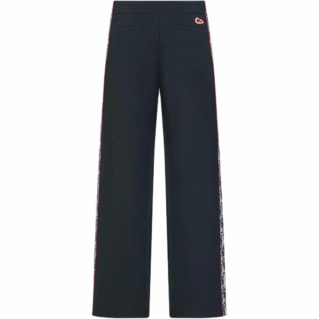 Dior SS25 KAWS Collaboration Trousers Blue back view
