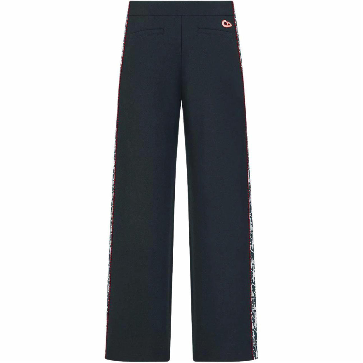 Dior SS25 KAWS Collaboration Trousers Blue back view