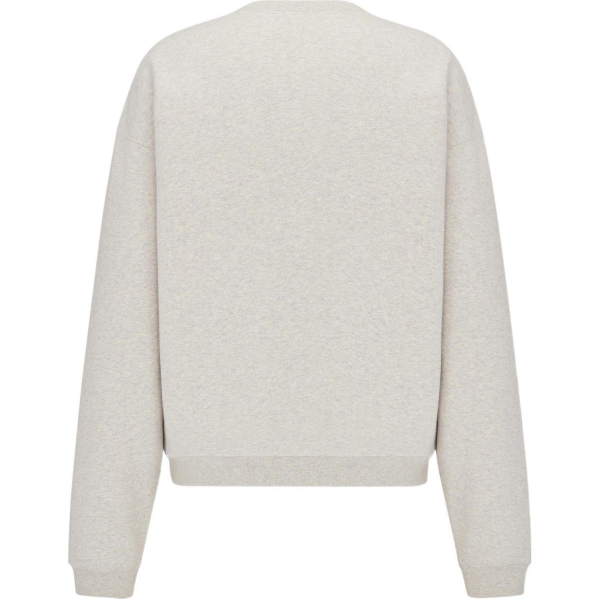 Dior Logo Letter Logo Embroidered Print Sweatshirt Gray back view