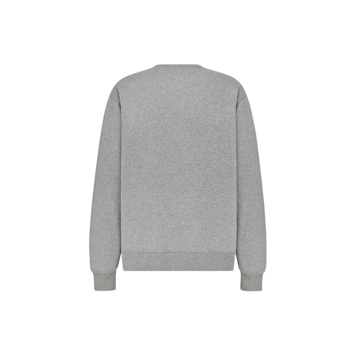 Dior FW22 Logo Crew-Neck Sweatshirt Gray back view