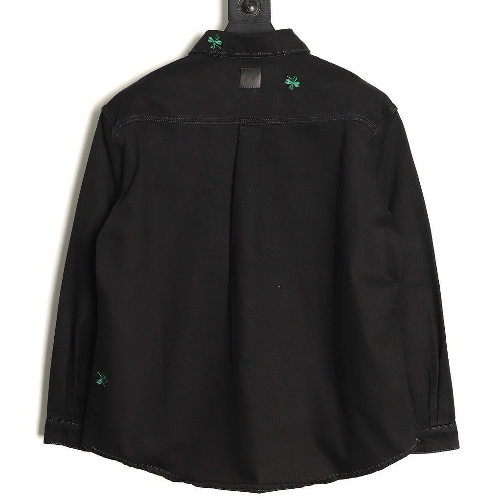 Dior Clover Embroidered Jacket back