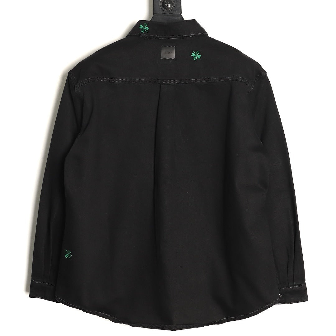 Dior Clover Embroidered Jacket back